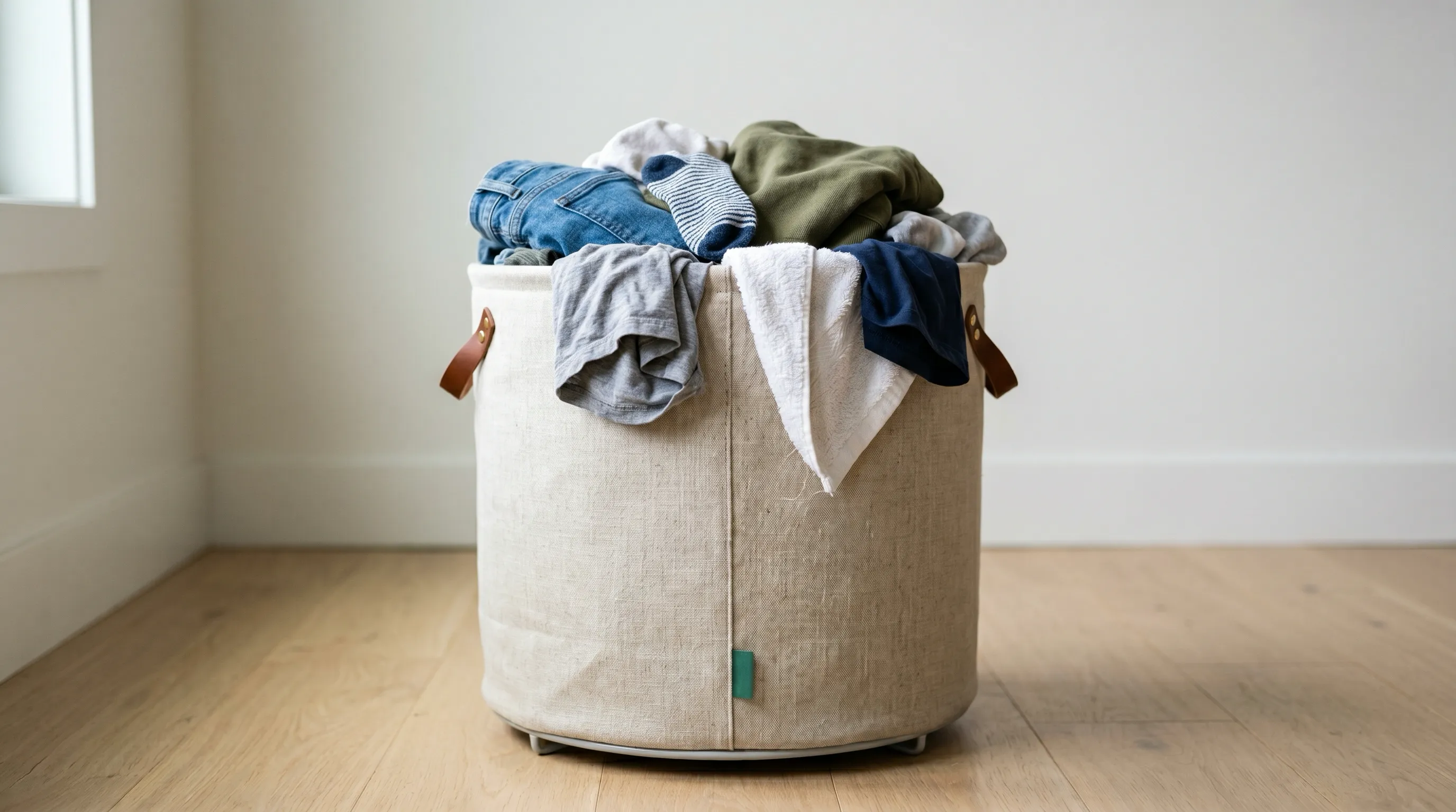 LaundryTask customers hamper showing laundry ready to be done in Tampa,Florida