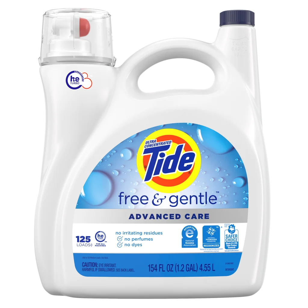 tide advance gentle is a laundry detergent option for LaundryTask wash and fold customers in Tampa, FL